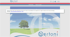 Desktop Screenshot of bertonisnc.it